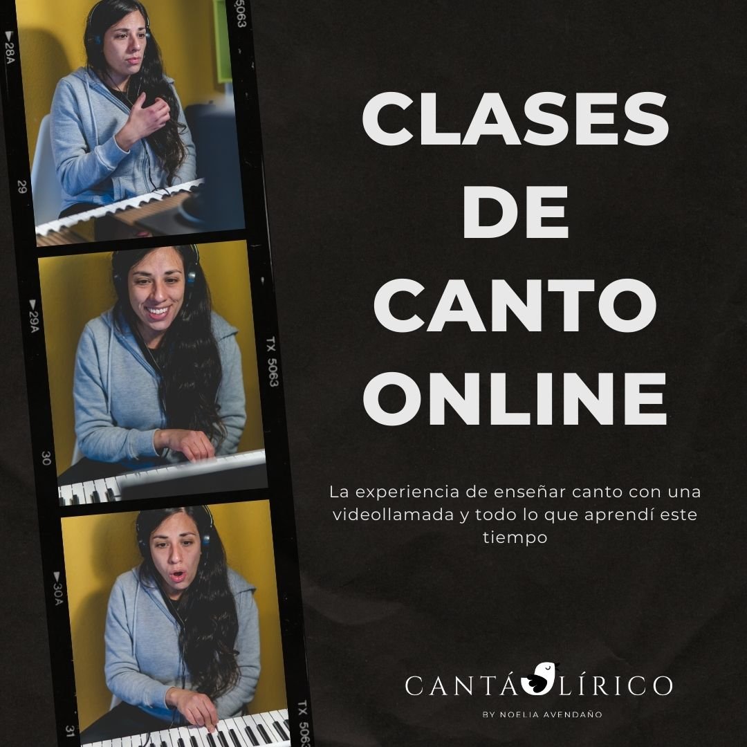 La experiencia de las Clases de Canto Online - Cantá Lírico